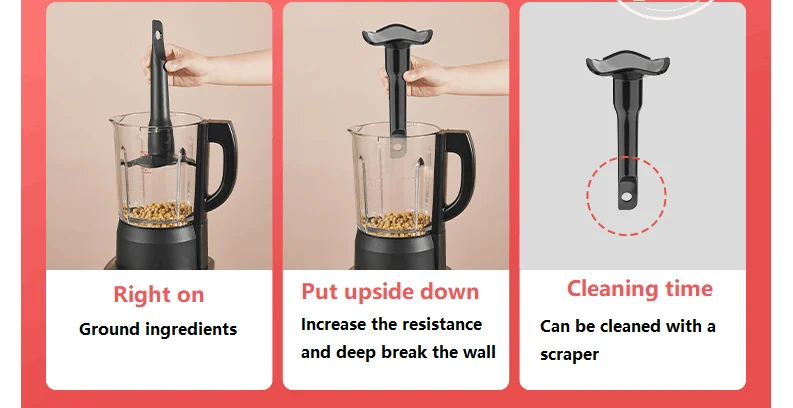 220 В бытовой Электрический Автоматическая соковыжималка Еда настенный выключатель сои Сок чайник Соковыжималка для фруктов с подогревом Ф...