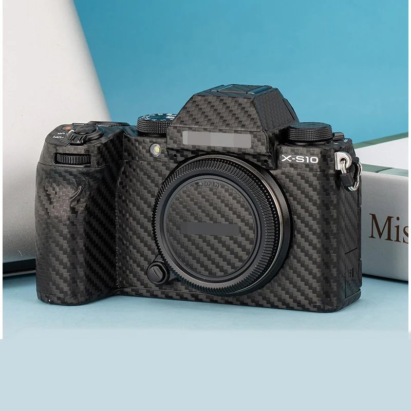 Anti-Scratch Camera Body Carbon Fiber Film For Fujifilm XA7 X-A7 XS10 XS20 XT4 X-E4 X100V XT30 protective cover Skin Sticker