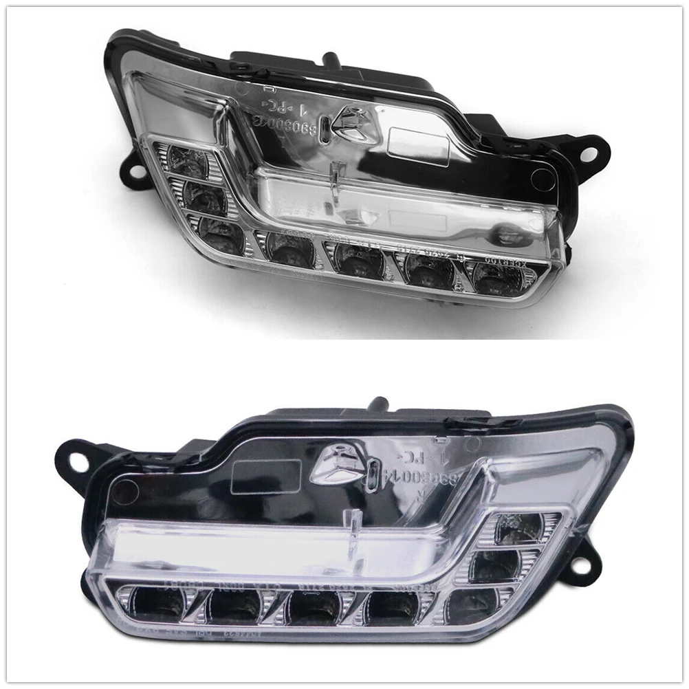 

Front Bumper Fog Light For Mercedes Benz E Class W212 E200 2010-2013 Clear Lens Cover Turn Signal Daytime Day Running Lamp Bulb