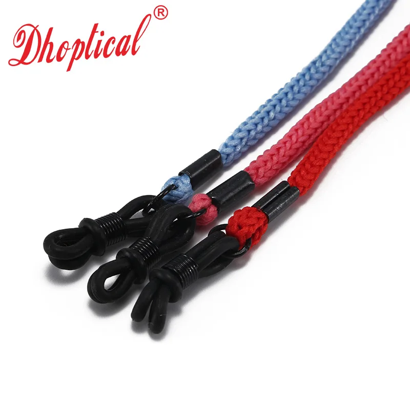 Eyeglasses cord for child avoid glasses slip cartoon button eyewear cord indenpent packing By dhoptical