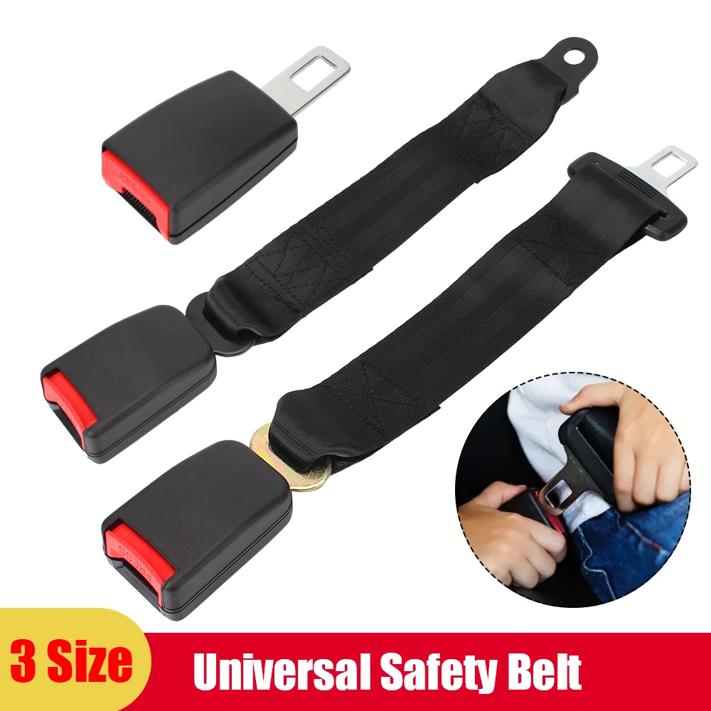 Car Seat Belt Clip Extension Seat Belt Extender Universal Safety Belt Buckle for 20-22MM Tongue Plug Buckle Car Accessories