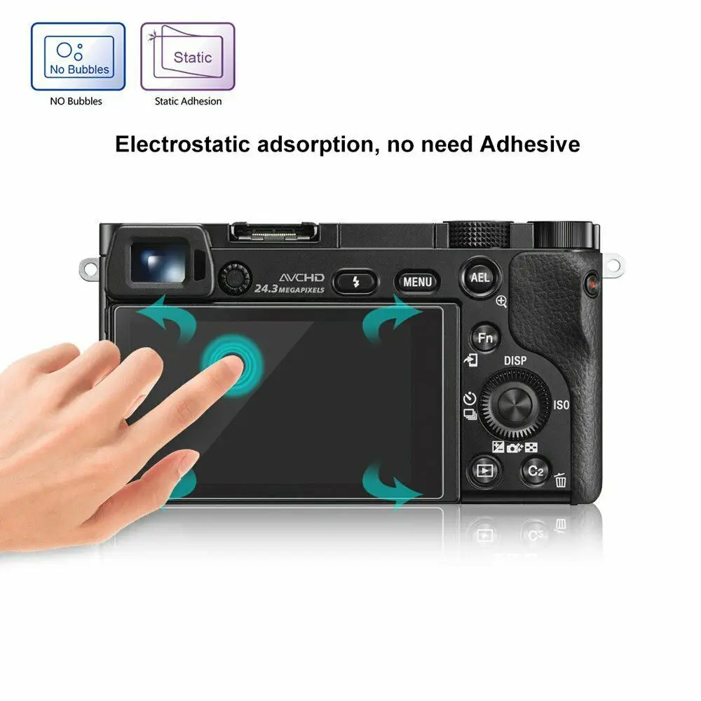 Camera Ban Đầu 9H Camera Kính Cường Lực Bảo Vệ Màn Hình LCD Cho Nikon Z6 Z7