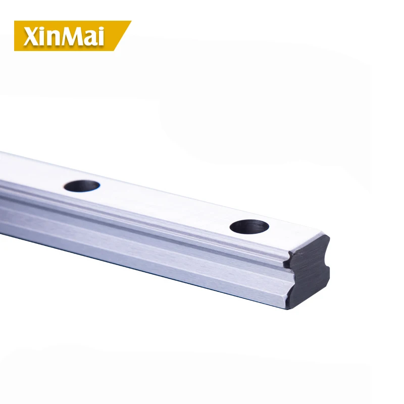 2pc HGR20 HGH20 Square Linear Guide Rail ANY LENGTH+4pc Slide Block Carriages HGH20CA/flang HGW20CC CNC Router Engraving