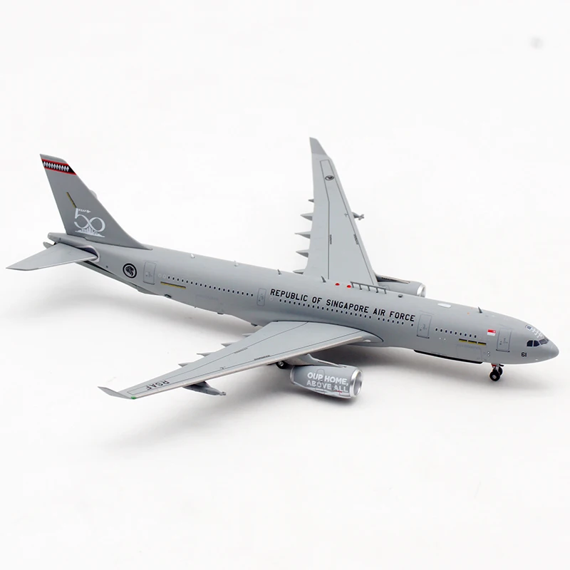 1: 400 Singapore Air Force A330 MRTT aircraft tanker Airplane Plane Aircraft Alloy metal Model Toy Airliner Kids Gifts Display