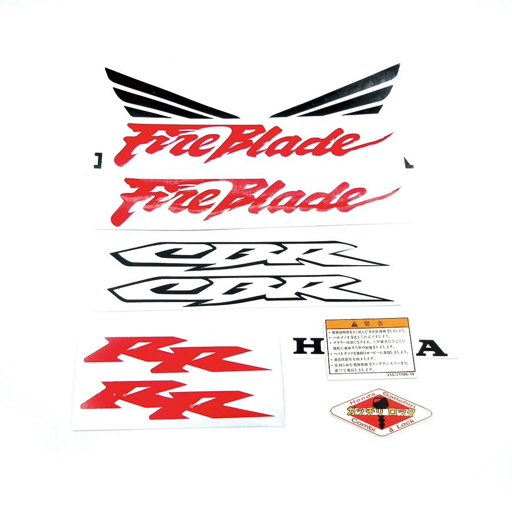 

1 Set Motorcycle Tank Wheel Badge Emblem Fire Blade Sticker For Honda CBR 250RR 600RR 1000RR CBR600RR CBR1000RR Fireblade Decals