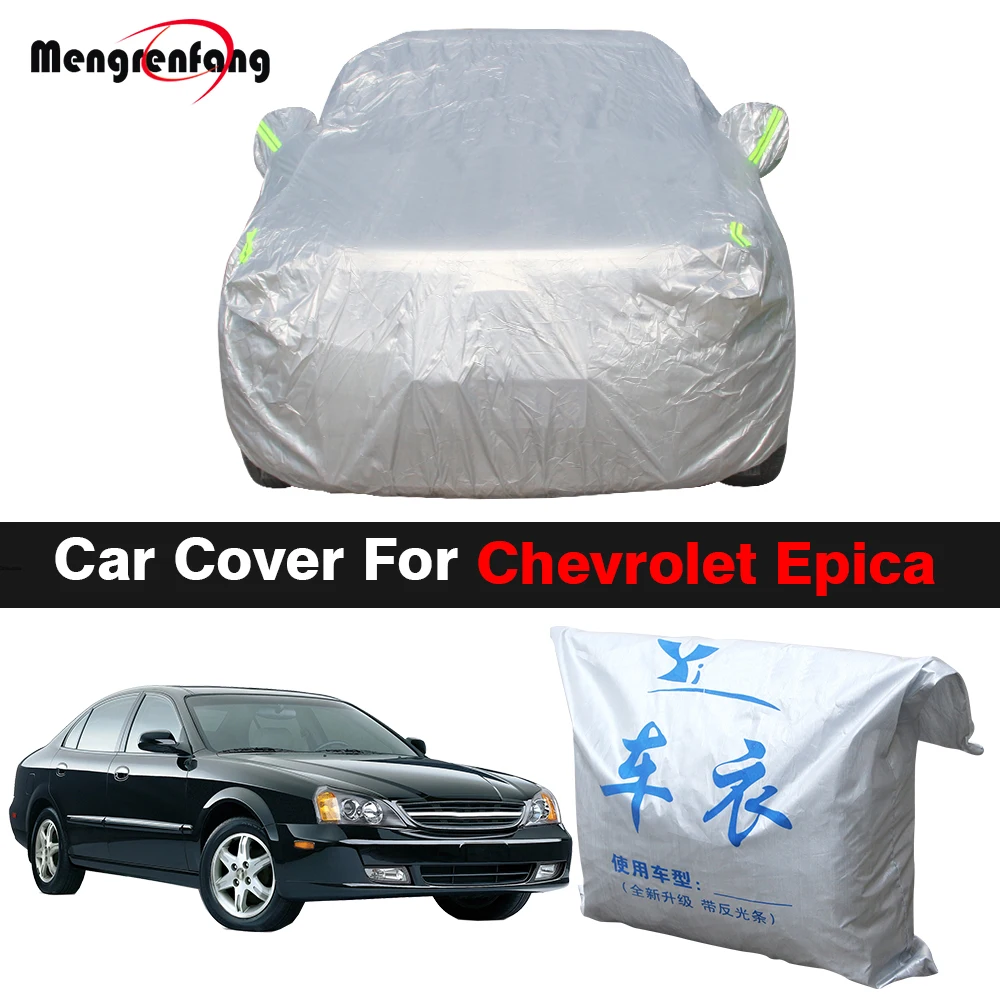 

Full Car Cover For Chevrolet Epica Anti-UV Sun Shade Snow Rain Dust Resistant Auto Cover Windproof