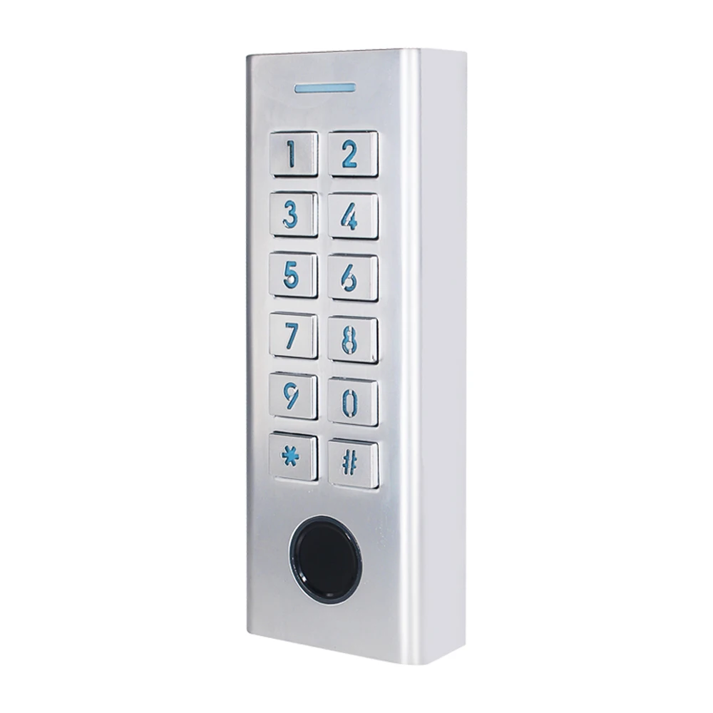 Metal IP66 waterproof Fingerprint door access control system Electronic Door Lock keyboard  Standalone access controller