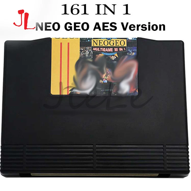 

Nieuwe Aankomst Arcade Cassette 161 in 1 NEO GEO AES multi games Cartridge NeoGeo 161 in 1 AES versie voor familie AES Game