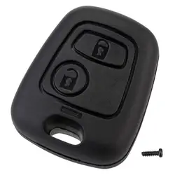 2 Button Car Key Cover Fob Case Shell for C1 C2 C3 C4 307 107 207 407