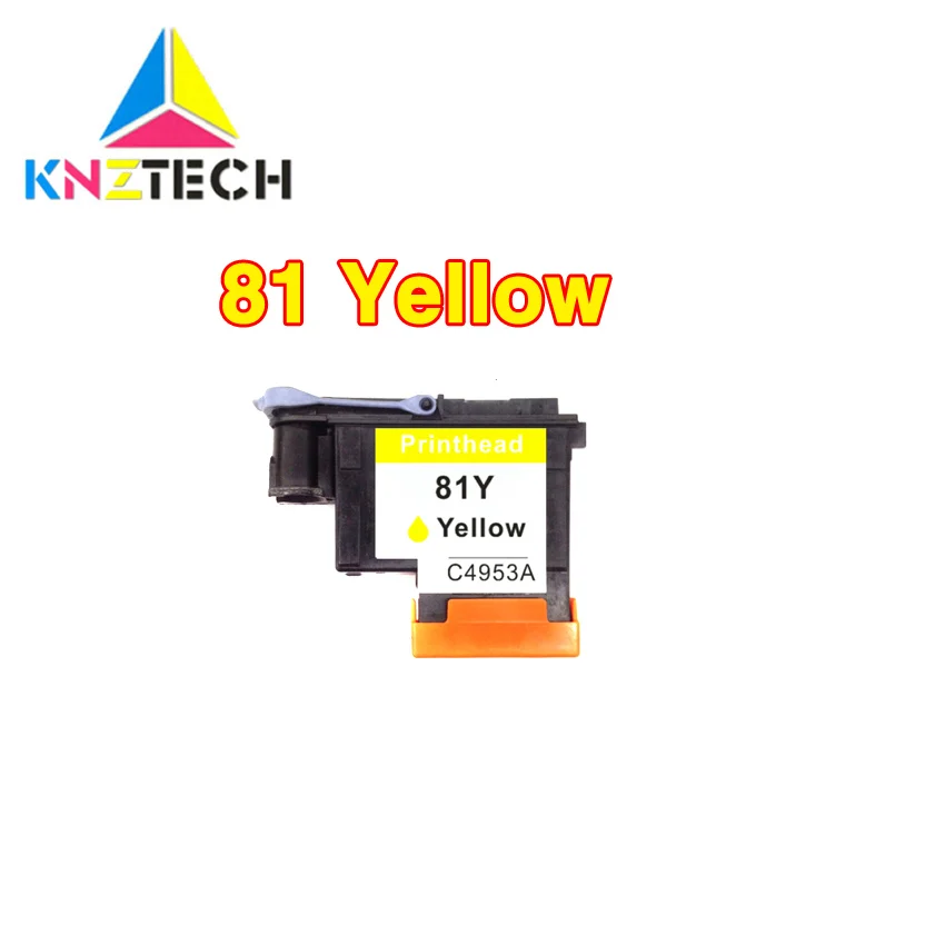 1pcs Yellow C4953A for81 replacement print head for Designjet 5000 5000ps 5500 5500ps