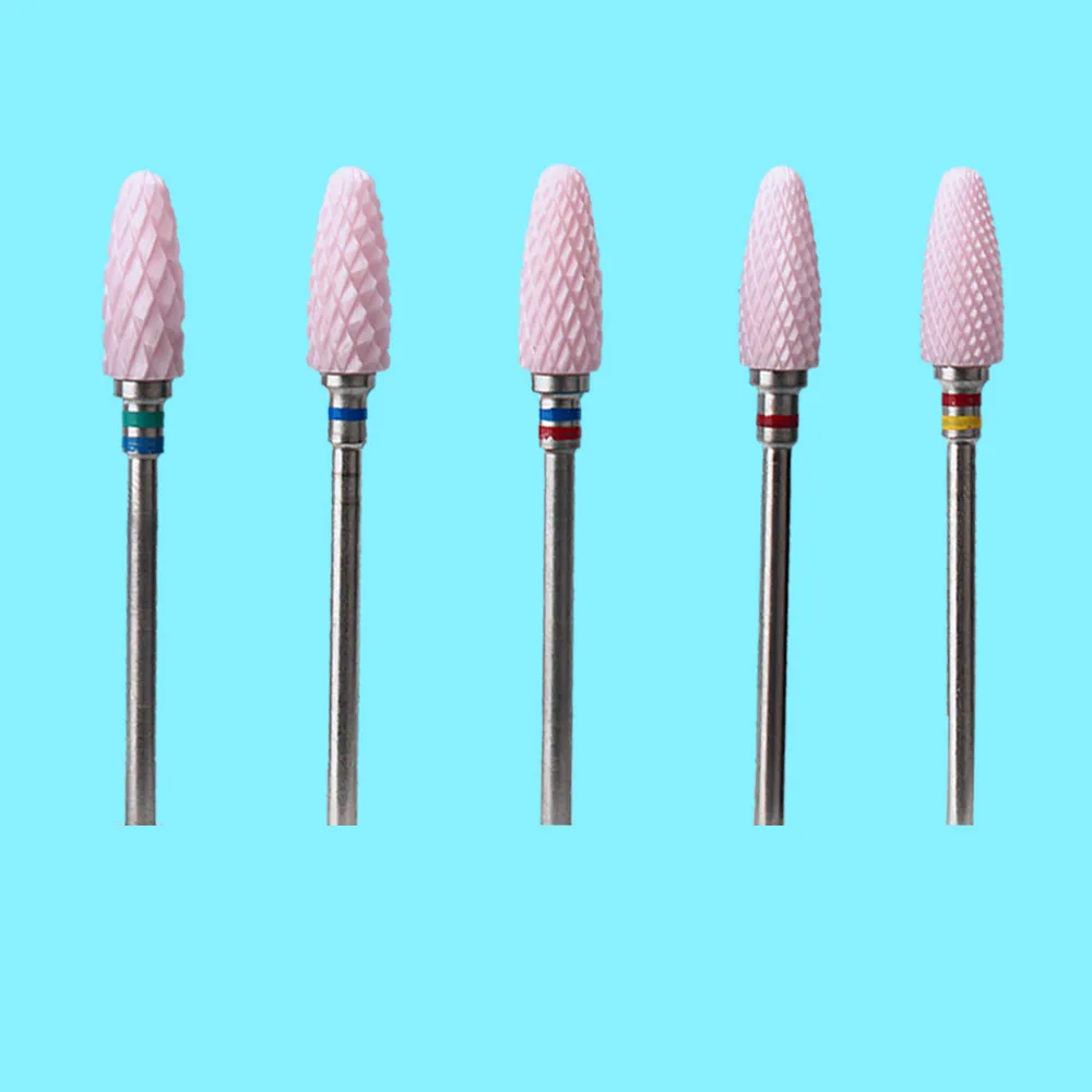 1pcs Milling Cutter Nail Drill Bits for Manicure Ceramic Electric Burr Machine Accessories Polish Files Nail Art Tools