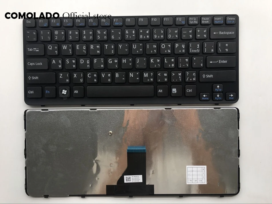 Thailand Russian Laptop Keyboard For SONY SVE14 SVE14111 Series EG EGB EN ENB EA EAB EF EFB SVE14122 14123 Series 14918111RU