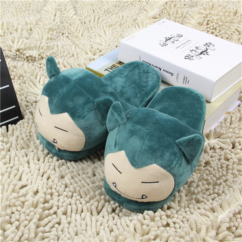 Flat Indoor Slippers Anime Shoes Fashion Lovely Soft Home Cotton Slippers Casual Women Shoes Cartoon Animation Chaussons Zapatos