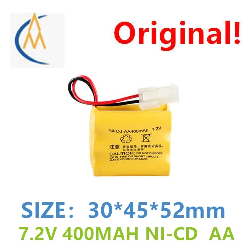 Factory sales 7.2V 400mah nickel cadmium rechargeable battery pack Huanqi 510 513 523 remote control vehicle No. 5 AA battery