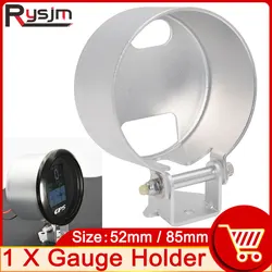 AD Gauge Pod Aluminum Material 52mm 85mm Universal Gauge Cup Car Mount Holder Single Auto Car Meter Pods Dash Pod Mount Holder