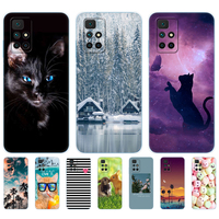 For Redmi 10 Case 2022 Back Phone Cover For xiaomi Redmi 10 Case 6.5 inch global Silicon Soft TPU Protective Bumper Dropshipping