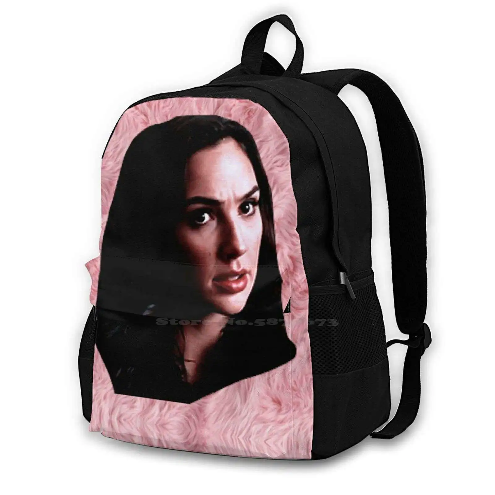 

Really  School Bags For Teenage Girls Laptop Travel Bags Really Pink Fur Wonder Womens Diana Prince