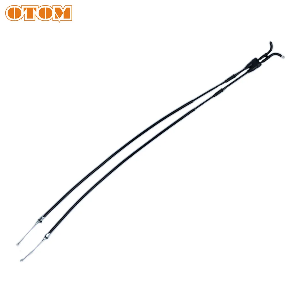 OTOM Motorcycle Throttle Cable Length From 1045mm to 1130mm For KAWASAKI KX250F KX450F Engine Racing Carburetor Accelerate Wire