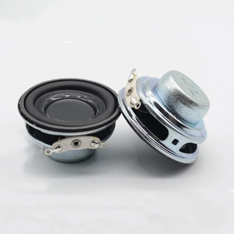 1.5 inch Bluetooth Speaker Unit 4ohm 3W 40mm Full Range Computer Speaker Multimedia Portable Loudspeaker DIY Rubber Edge New2pcs