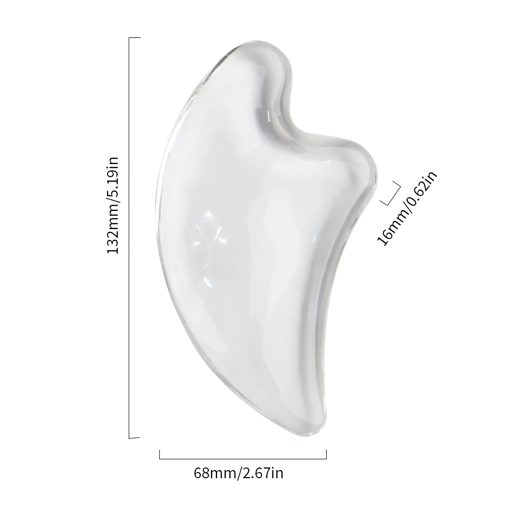 Facial Lifting คริสตัลกระดานขูดนวดสำหรับเครื่องมือใบหน้ายกกระชับผิวริ้วรอย Remover คอคาง Beauty Face Care เครื่องมือ