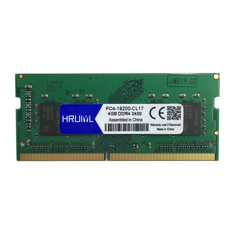 Imagem -03 - Memória Ram Ddr Pc417000 Pc4-19200 2133 2400 2666 Mhz Memoria 260-pin Sodimm Hruiyl Portátil Ddr4 4gb 8gb 16gb 4g 8g 16g