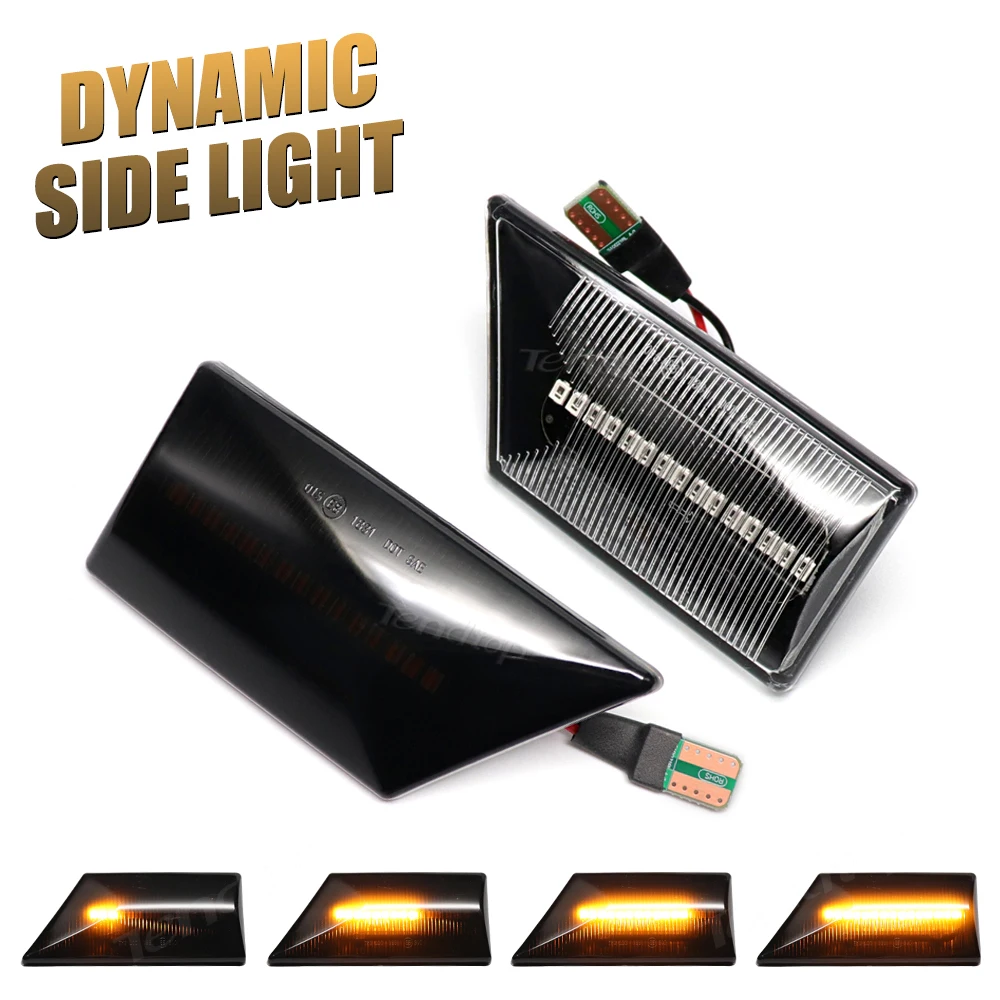 Turn Signal Light For Opel Vectra C for Opel Signum 2003 2004 2005 2006 2007 2008  Dynamic Side Marker Light Sequential Blinker