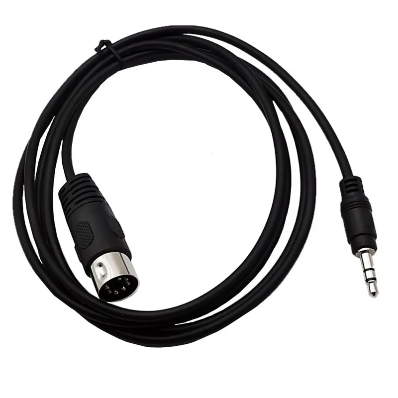 7핀 Din 수-3.5mm 1/8인치 스테레오 수 오디오 케이블 0.5m 1m 1.5m 3m
