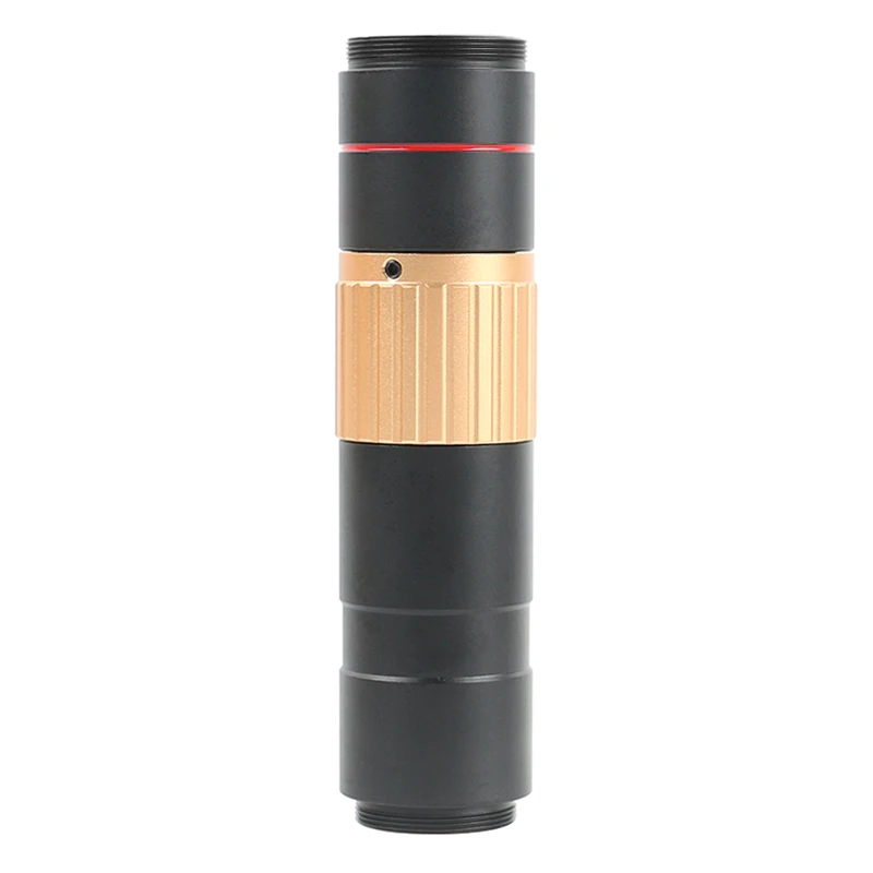 Câmera de Vídeo Microscópio Industrial Zoom 600x Ajustável cs c Lente de Montagem para Tela Sensível ao Toque do Telefone Verificação Flexível do Cabo Plano 5.0mp