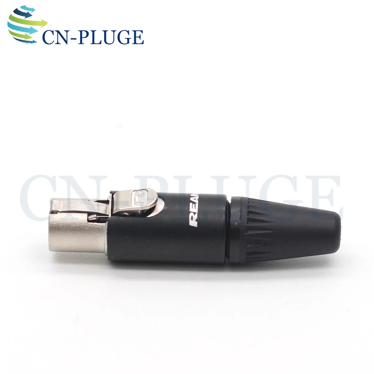 TA4F mini xlr 4 pin Little Lock Connector, Mini XLR Connector,  4-pin female monitor power plug, 833 power plug