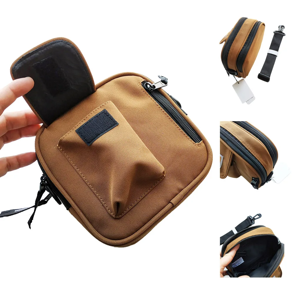 Messenger Cell Phone Cosmetic Shoulder Bag Hobos Two-way Zipper Multiple Compartments Canvas Unisex Stroller Mummy Diaper Bag