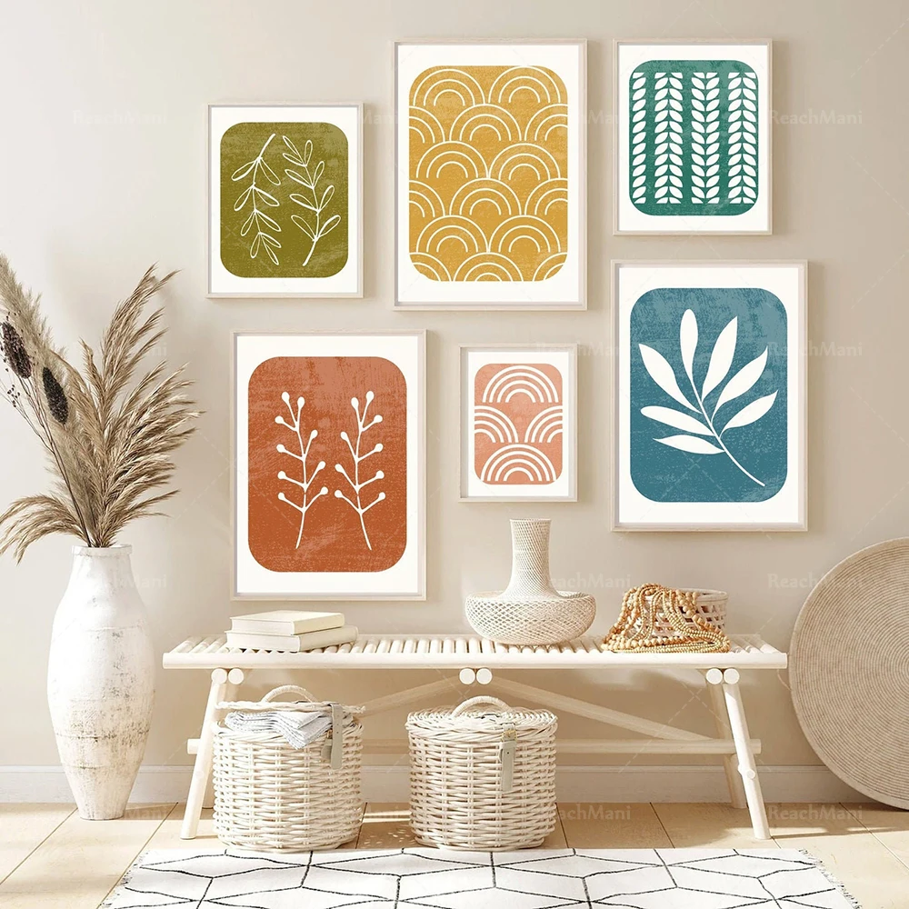 

Scandi Wall Art, Minimalist, Abstract Minimalist Print, Trendy Colors, Scandi Art Print