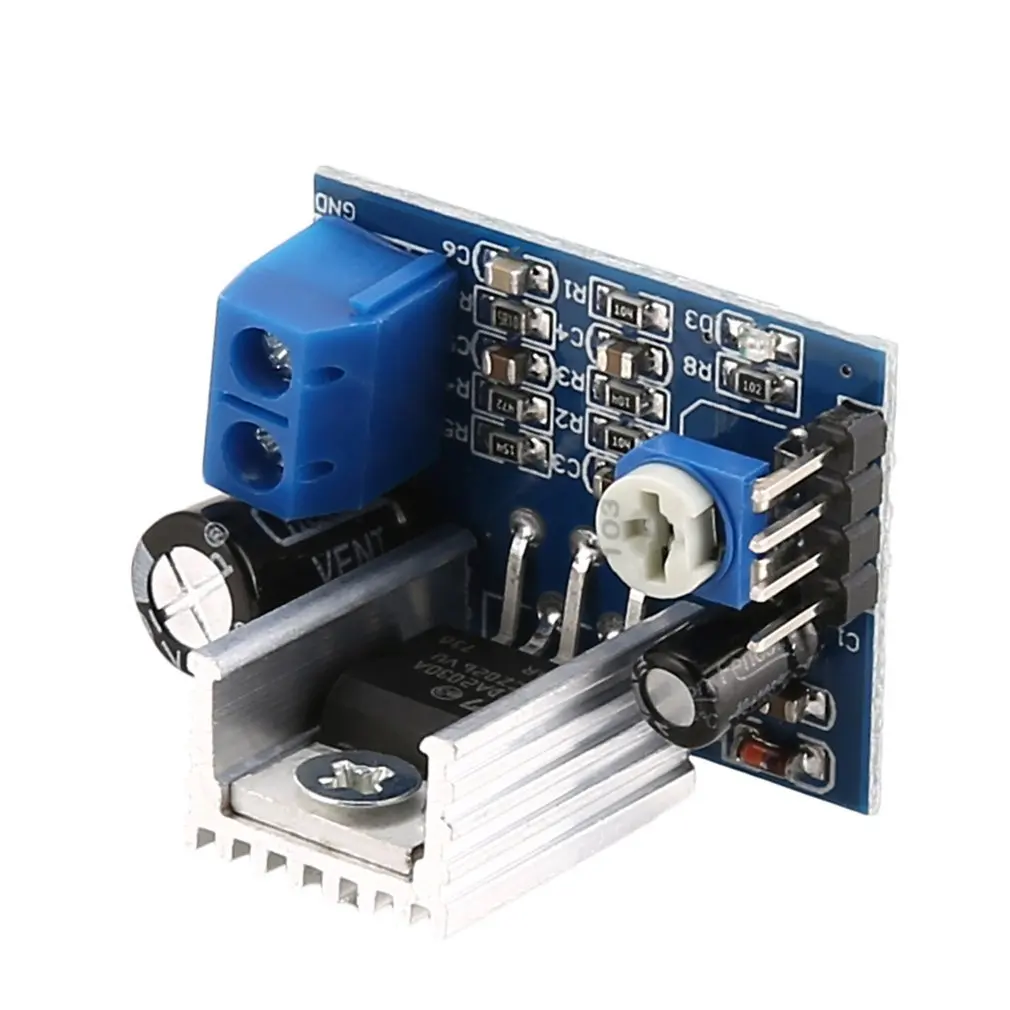 TDA2030A Super Mini DC 6-18V Power Amplifier Board Module Dual Channel Electronic DIY Tool Audio Amplify Volume Adjustable
