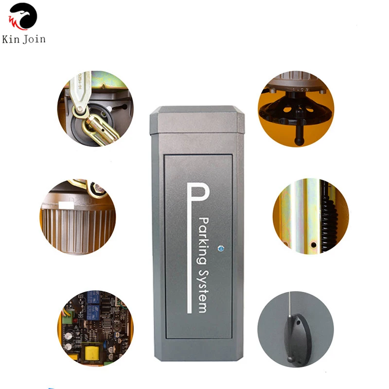 KinJoin High Level Water Proof Parking Barrier/Solar System Power Parking Lot Barrier Gate