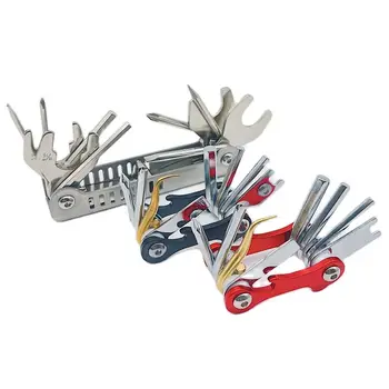 316 acero inoxidable 8 -11 en 1 herramientas de buceo llave de snorkel llave Allen plegable reparación de emergencia multiherramienta de buceo