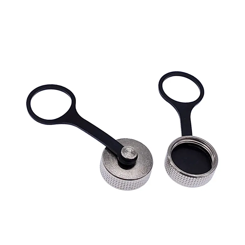 GX12 GX16 Connector Plug New Cover Waterproof Dust Metal Cap Circular Connector Protective Sleeve