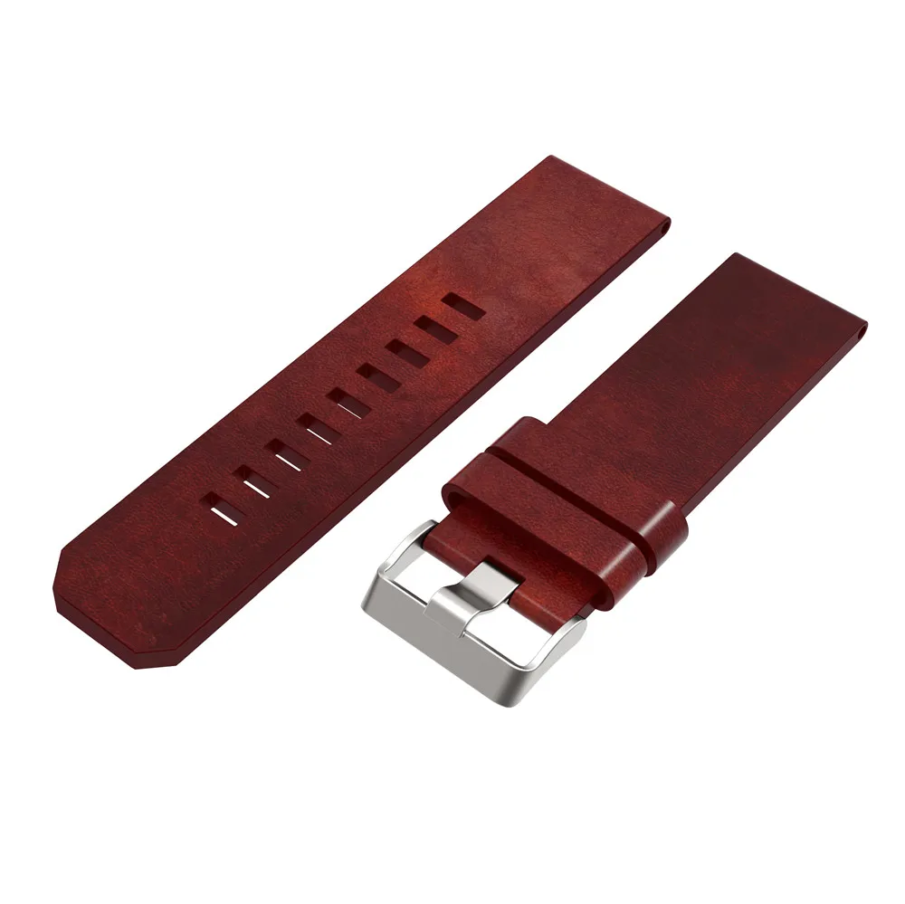 New Genuine leather watchband 26mm strap For Garmin Fenix 5X 5X Plus 6X 6X Pro 7X pro belt replace bracelet Adjustable Wristband