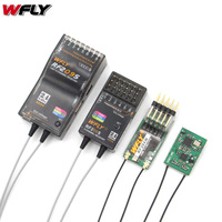 WFLY Series RF201S RF204W RF206S RF209S  2.4GHz Dual Antenna Receiver SBUS 4/6/9 Channel PPM For ET07 ET16 Radio Remote Control