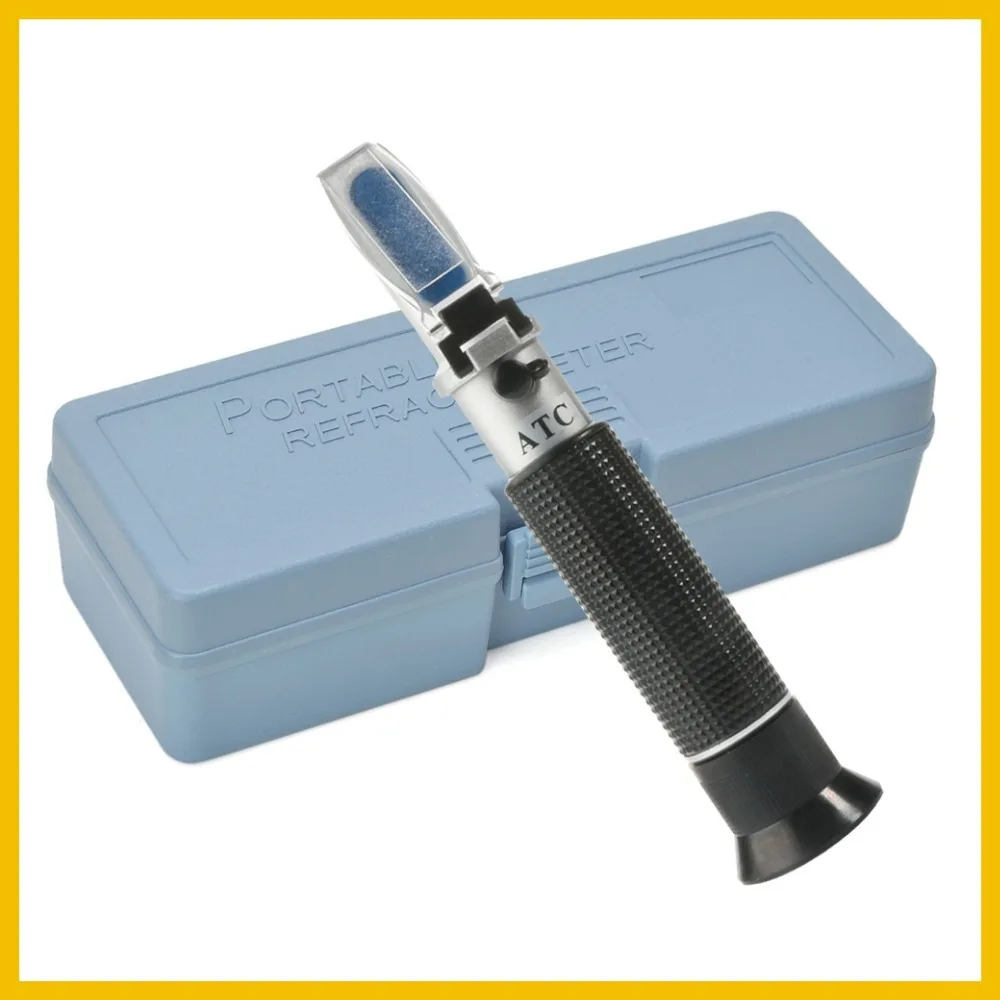 RZ Refractometer Clinical Medical House Pet Dog Cat Protein Serum Plasma Hemoglobin Tester Urine Specific Gravity RZ126 ATC