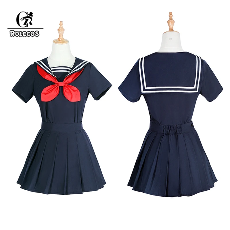 ROLECOS MHA Anime Cosplay Costume Himiko Toga Cosplay BNHA Costume for Women Uniform Full Sets