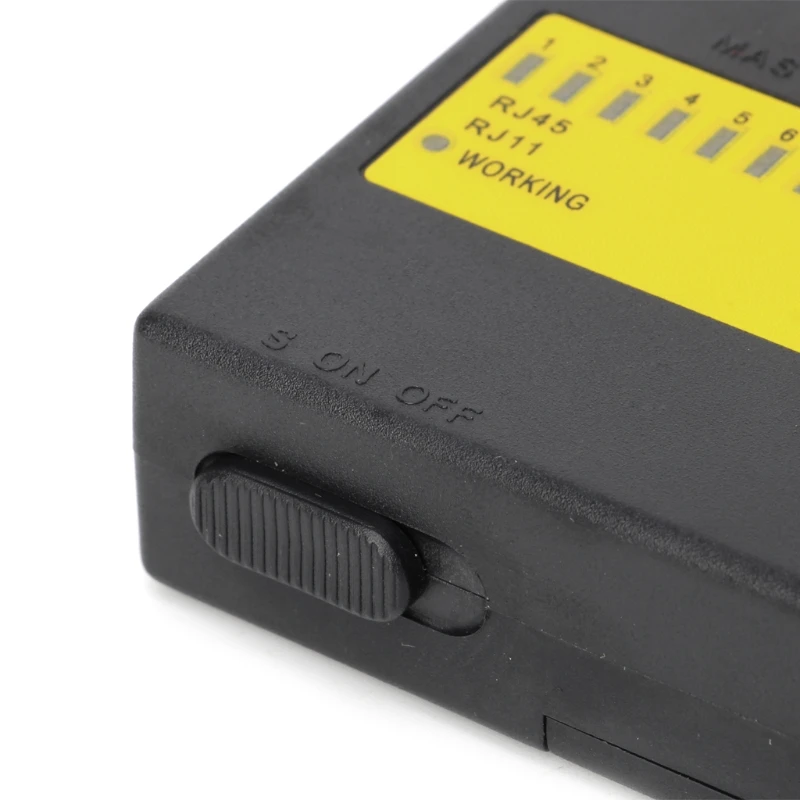 Professionale Super Mini Rete LAN Cable Wire Cat5 RJ11 RJ45 Tester Nuovo