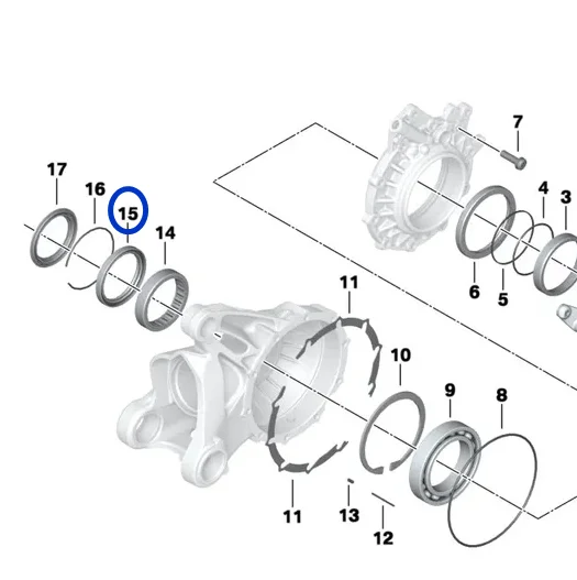 Rear Wheel Gearbox Oil Seal For BMW R1200GS ADV R1200RT K1300R K1200R GT Rninet R900RT ST