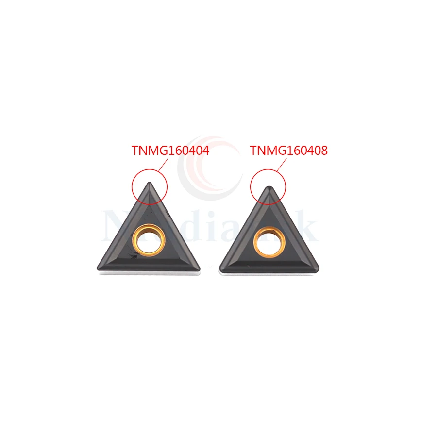 Herramientas de mecanizado de torno CNC, insertos de corte de carburo cementado, herramienta de torneado externo para hierro fundido, TNMG160404, NK305, TNMG160408, NK305