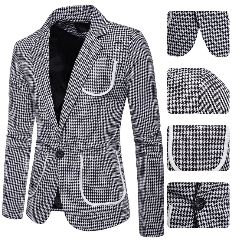 

Handsome Groomsmen Notch Lapel Groom Tuxedos Mens Wedding Dress Man Jacket Blazer Prom Dinner (Jacket+Pants+Tie) K95