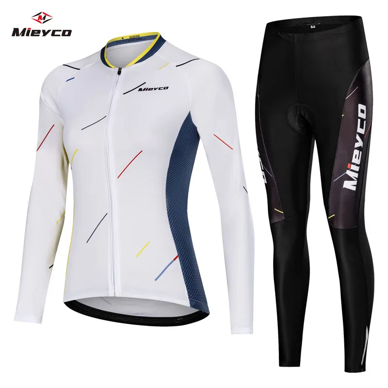 Motocross Clothing Bicycles For Women Enduro Motorcycles Clothing Pants Cycling Jersey Pro Team Macacao Feminino Thermal Pad
