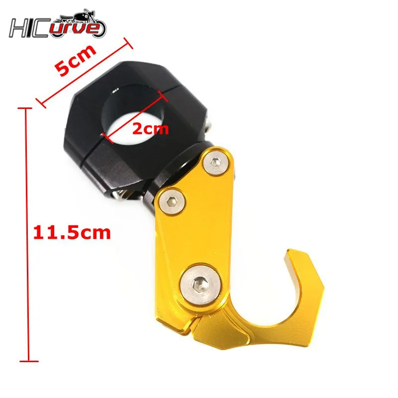 Fit For GSR 600 400 SV650 GSX S750 S1000 SV650X GSR600 GSR400 SV 650 Motorcycle CNC 22MM Universal Handlebar Convenience Hook