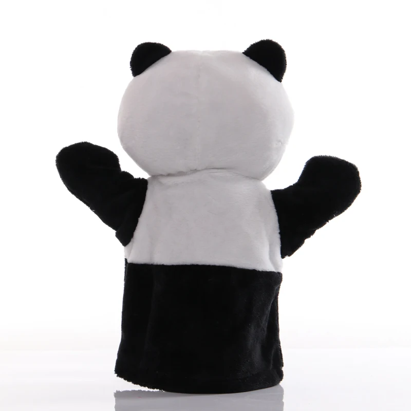 1 pz 25cm burattino a mano Panda animali giocattoli di peluche bambino educativo burattini a mano storia finta giocare bambole per bambini regali per bambini