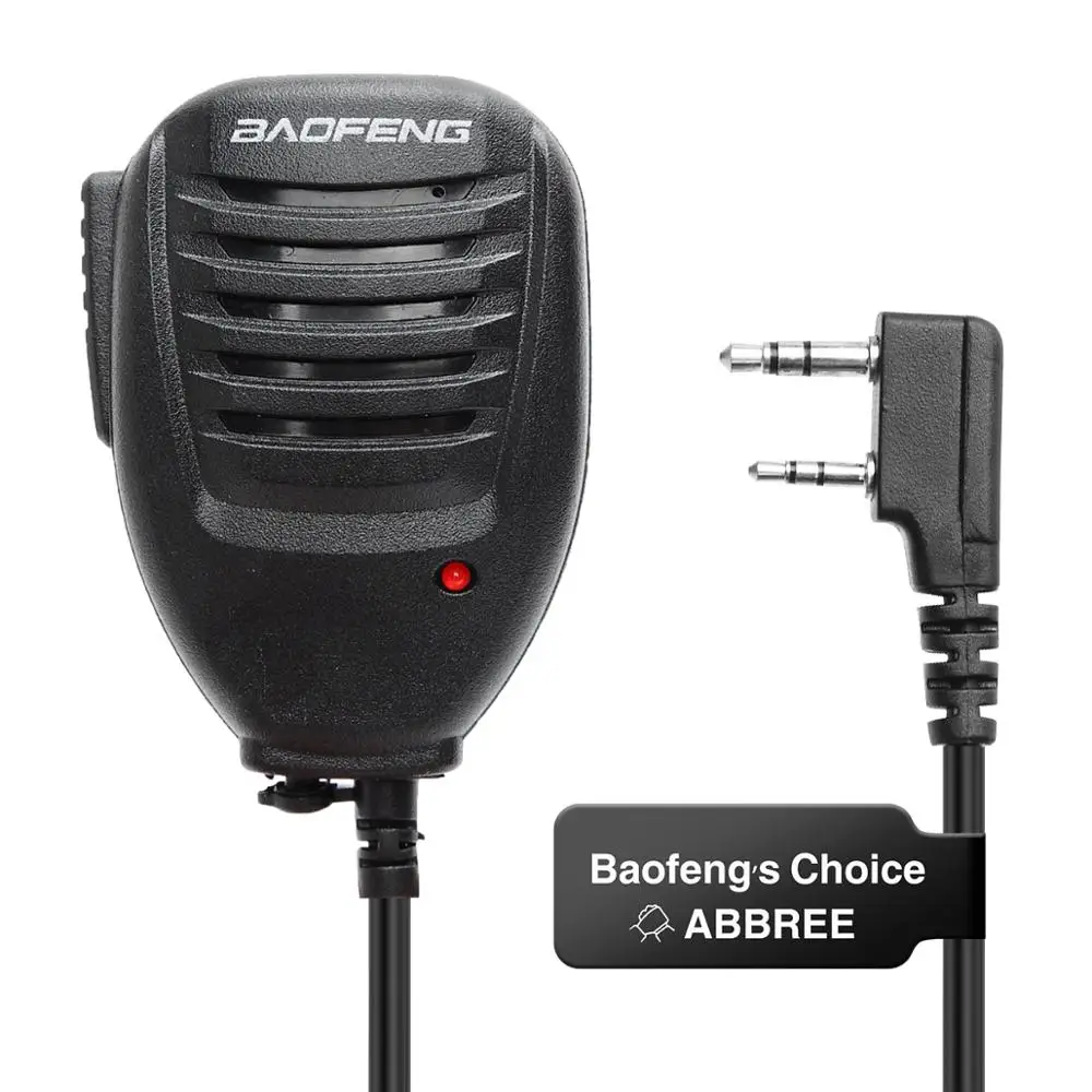 Baofeng Walkie Talkie Microphone Speaker MIC Handheld For Baofeng UV-5R BF-888S UV-21 PRO Quansheng UV K6 K5(8) Accessories