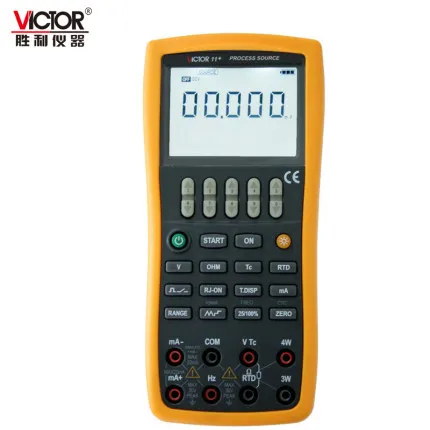 VICTOR  11+ VC11 +  Voltage/Current/Temperature  Process Source process calibrator,0.02% accuracy,