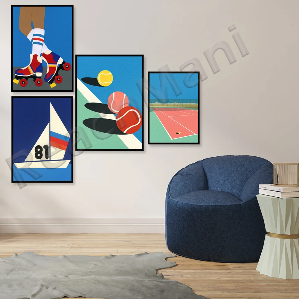 Table tennis poster,sport illu - Table Tennis Illustration recension och pris