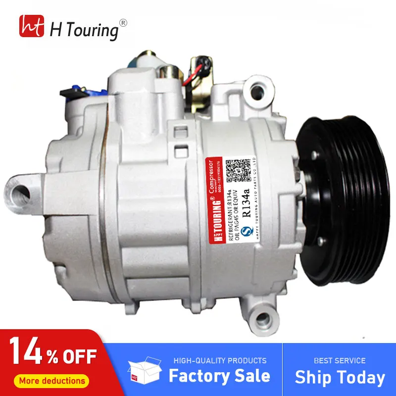 AC COMPRESSOR For Volkswagen Touareg 3.6L AUDI Q7 2005-2015 7P0 820 803 M 7P0820803M 7L6820803D 7L6820803G 7L6820803L 7L6820803P